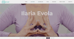 Desktop Screenshot of ilariaevola.com